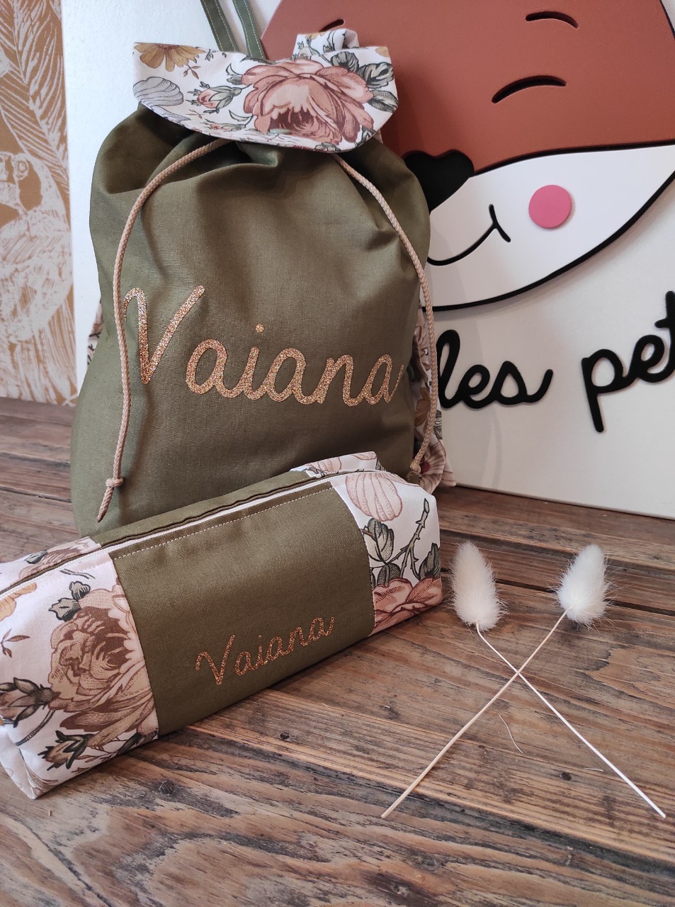 SAC A DOS CARTABLE ENFANTS - PERSONNALISABLE