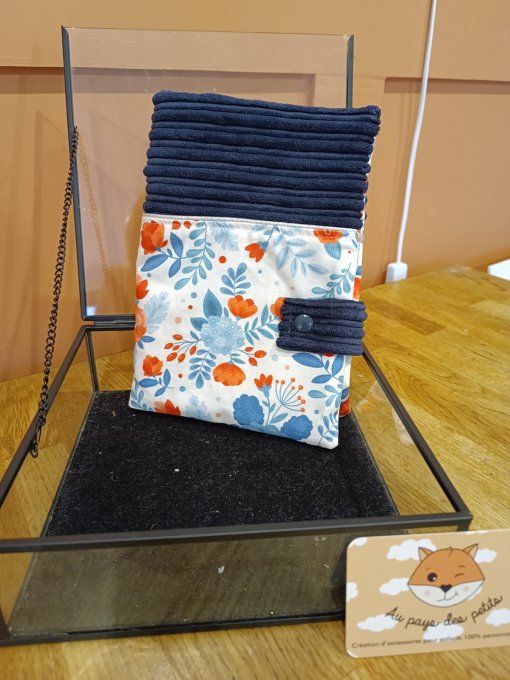 Protège carnet de santé en velours Stock